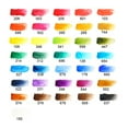 Meiliang Watercolor Paint Set, 36 Vivid Colors in Pocket Box with Metal