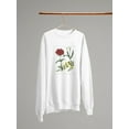 thumbnail image 3 of Spring Delight Sweatshirt Women -Sydenham Edwards Designs, Female Small, 3 of 4