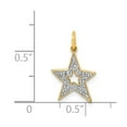 thumbnail image 4 of Simply Starz 14k 1/20 carat Diamond Star Charm, 4 of 4