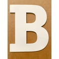 thumbnail image 3 of MDF Wooden Letters, Blank DIY 10'' Rockwell E, Unfinished Paintable Craft, 3 of 5