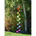 thumbnail image 2 of In the Breeze 4253 — Rainbow Curlie Spinner, 84-Inch — Colorful Outdoor Hanging Fabric Spinner, 2 of 2