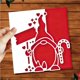 thumbnail image 4 of Molde De Troquelado De Impresión Hueca, Tarjeta De Enano De Navidad De Acero Al Carbono, Decoración De Invitación, Molde De Corte, Herramienta De Fabricación Artesanal Precisa Para Trabajo Manual Yuarrent HA027606-01, 4 of 7