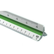 Alvin 30cm High Impact Plastic Metric Triangular Scale