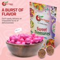 thumbnail image 2 of NY Spice Shop Bright Pink Shimmer Sixlets - 1 Pound - Sixlets Candy - Chocolate Covered Hard Candy Balls, 2 of 7