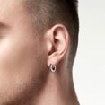 thumbnail image 3 of Pendientes de aro Silvora Fashion Viking Rune 10mm 925 plata esterlina, 3 of 8