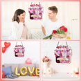 thumbnail image 4 of Double Sided Happy Valentine's Day Door Sign PVC St. Patrick's Day Hanging Sign Reversible Welcome Sign for Porch Farmhouse Valentine Wall Front Door 12.2 x 11.4 in, 4 of 7