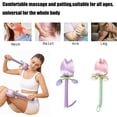 thumbnail image 3 of Mugwort Massage Hammer, Blossom Hammer for Scalp, Tulip Wormwood Massage Hammer, Sweat-Absorbent Breathable Skin-Friendly Soft, Relax Muscles, for Home, Office, 3 of 6