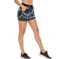 thumbnail image 2 of SAYFUT Women's Performance Double layer Running Shorts Workout Sports Yoga Shorts Tights Pants, 2 of 7