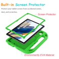 thumbnail image 5 of SUPNICE Kids Case with Built-in Screen Protector for Samsung Galaxy Tab A8 10.5" 2022 (Model SM-X200/X205/X207), Shockproof Handle Stand Protective Case for Samsung Tab A8 10.5 Inch 2022, Green, 5 of 8