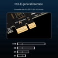 thumbnail image 4 of Tarjeta de expansión PCI-E 2X USB 3.2 y tipo C. Adaptador de tarjeta PCIE a controlador USB de 6 puertos + 2 puertos USB-C 3.2 PCI-E., 4 of 8