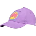 thumbnail image 2 of DC Comics Batgirl Toddler Hat Adjustable,  Purple, 2 of 3