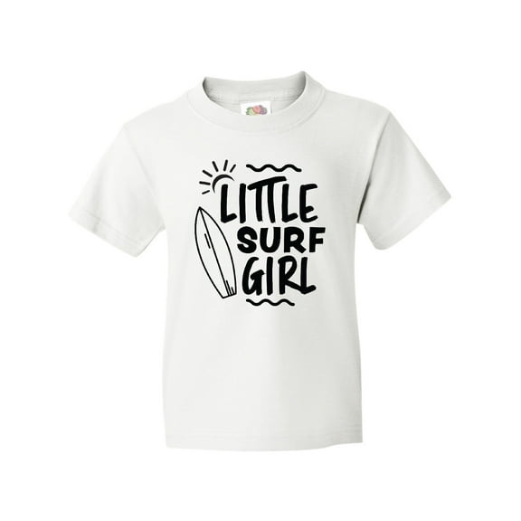 Inktastic Little Surf Girl with Surfboard Youth T-Shirt