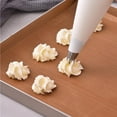 thumbnail image 4 of 3 PCS Reusable Piping Bags Pastry Bags Plastic Coated Cloth Icing Bag Baking Piping Bag Large Canvas Pastry Decorating Tool White 12.48 x 8 In, 4 of 5