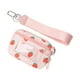 thumbnail image 1 of Estuche de pulsera impermeable con ranura transparente y diseño de fresa y cereza. Estuche de pulsera portátil, impermeable, con ranura transparente para tarjetas, diseño de fresa y cereza., 1 of 7