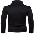 thumbnail image 3 of PENGXIANG Mens Winter Thermal Turtle Neck Pullover Stretch Basic Thick T Shirt, 3 of 6