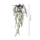 thumbnail image 4 of Flores artificiales colgantes, enredaderas, ramas de eucalipto - Púrpura, 4 of 4