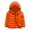 Orange, variant on Kids Lightweight Puffer Jacket Packable Bubble Coat Cotton Coats Zip Up Hooded Outwear for Boys Girls（Orange,3-4 Years）