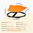 thumbnail image 5 of KFFKFF Elephant Children's Rotating Chair, Supports up to 220 LBS, Offers 360-Degree Rotation, Sensory Seating for Children with Autism, Features a Sturdy, Non-Slip Base, 5 of 9