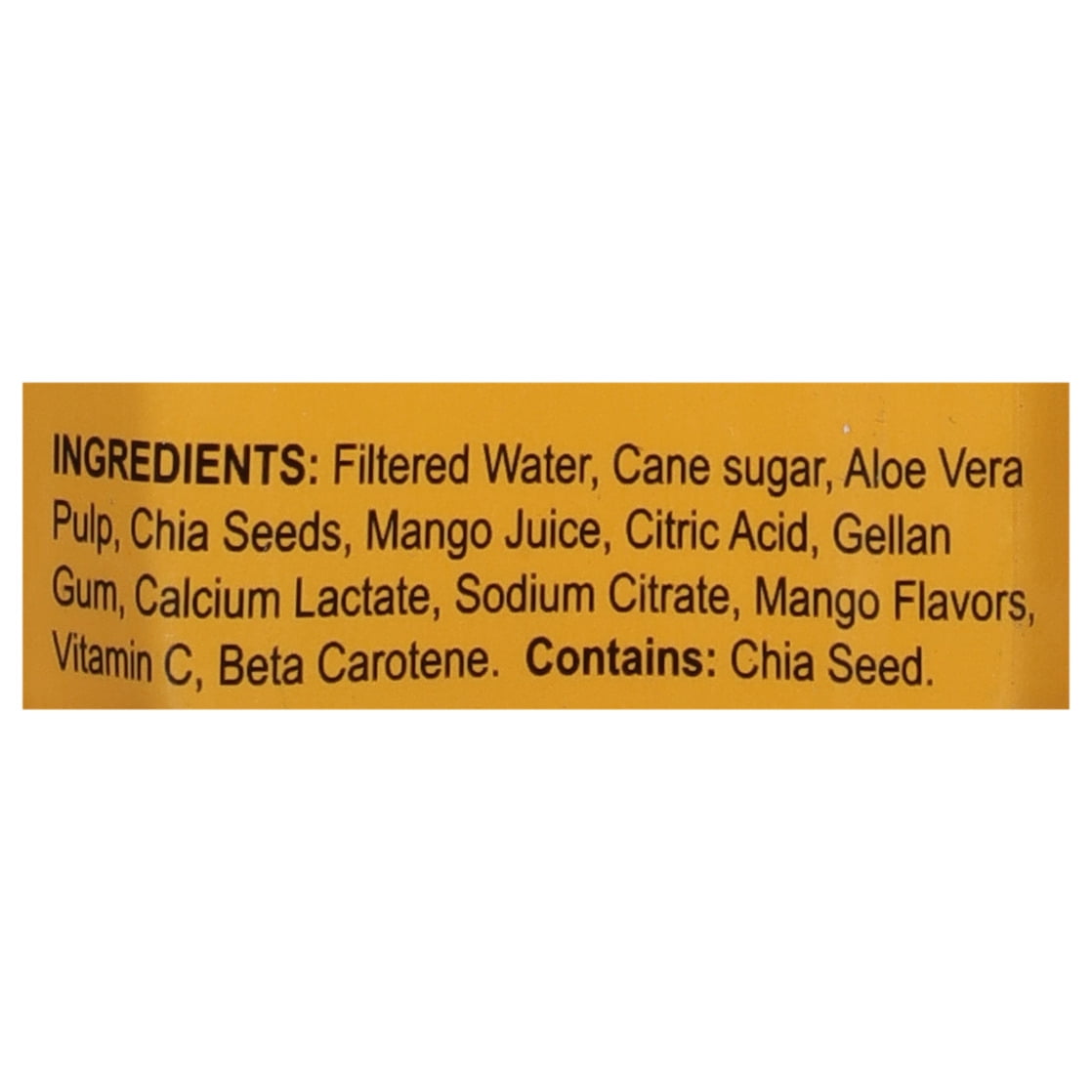 Iberia Mango Aloe Drink with Chia 16.9 fl oz