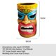thumbnail image 4 of Estatua Tiki para Exteriores Jardín Con Solar Adorno Hawaiano () Azul, 4 of 4
