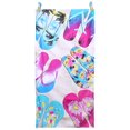 thumbnail image 3 of Toallas de playa de microfibra con clips para toalla de playa toalla absorbente para mujeres y niñas, 3 of 8