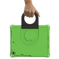 thumbnail image 2 of TECH CIRCLE Case for Apple (10.2-inch) iPad (9th/8th/7th Generation) (2021/2020/2019) - Lightweight Plastic Kickstand Case Portable Handle Protective Cover for Kids (Green), 2 of 6