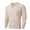 Khaki, variant on Shirts for Men, Men's Shapewear Compression Flex Long Sleeve V Neck T-Shirt for Fitness Business and Leisure - Stylish
