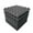 Black, variant on 6PCS Acoustic Foam Panels 1.9" x 11.6" x 11.6" Sound Proof Foam Panles Soundproofing Noise Cancelling Wedge Panels for Home Office Recoding Studio
