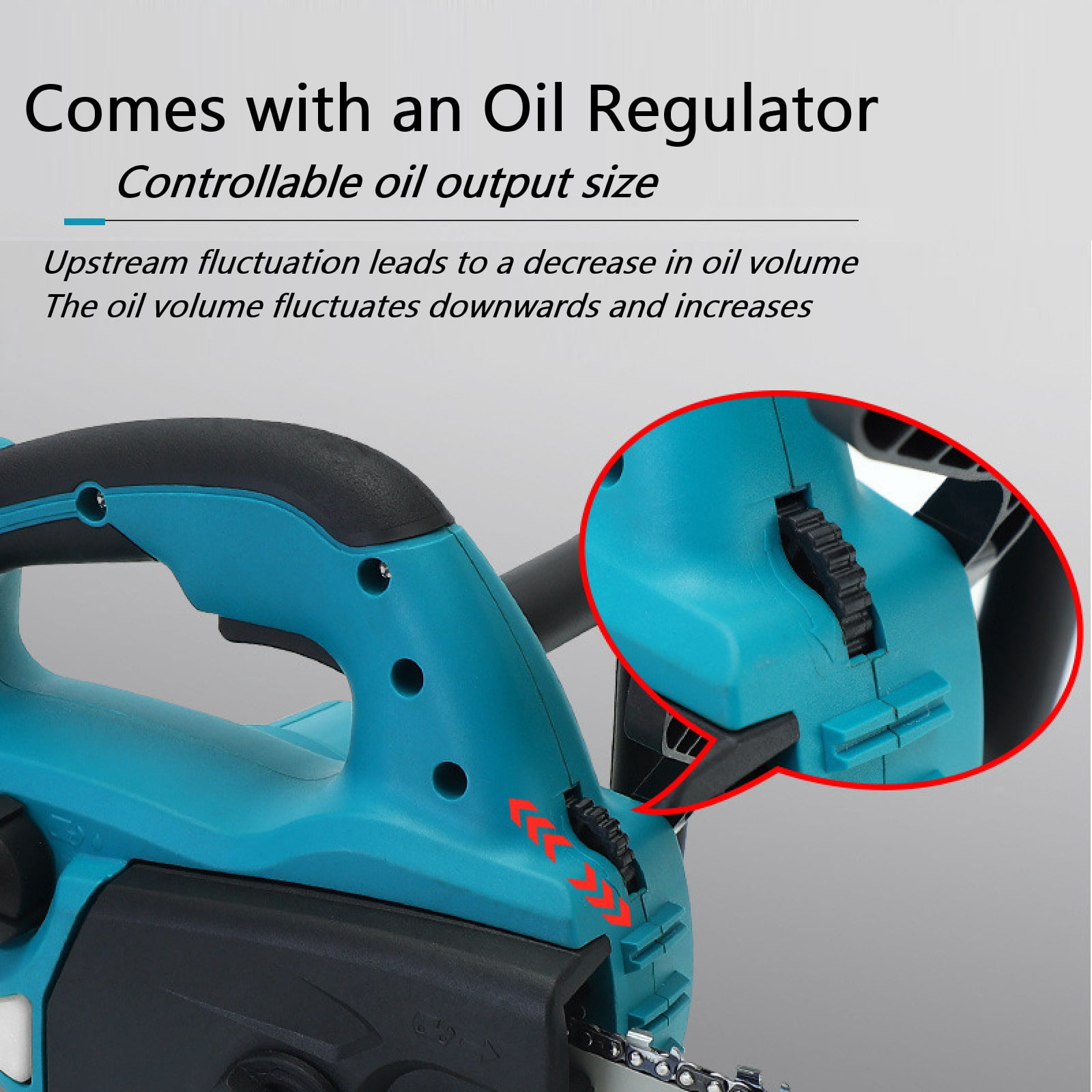 Pecham 12Inch Cordless Chainsaw, 21V 4000mAh Handheld Electric Chainsaw with Auto Lubrication for Tree Trimming, Wood Cutting, Outdoor Yard Work