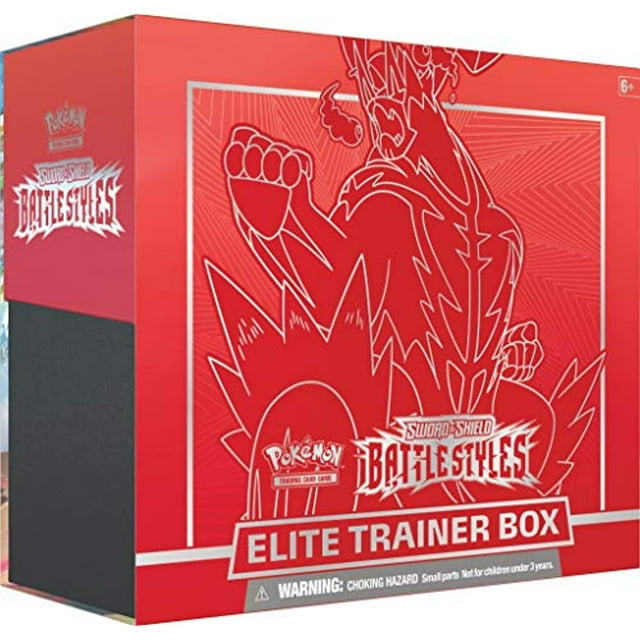 Pokemon TCG: Sword & Shield - Battle Styles Elite Trainer Box - Red