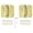 Satin Brass, variant on Nuk3y 4" x 4" , 5/8 Radius, Spring Hinge, UL Listed (2 Pack)