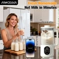 thumbnail image 4 of PANCERKA Nut Milk Maker Machine, Multi-Functional Automatic Blender with One-Touch Operation, Perfect for Homemade Almond, Oat, Plant-Based, Soy, and Coconut Milk, High Capacity Countertop Blender, 4 of 10