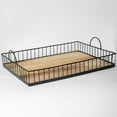 thumbnail image 5 of 411 - Rectangular Metal & Wood Tray, 5 of 5