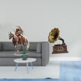 thumbnail image 2 of Figura coleccionable de caballero acrílico, centro de mesa, adorno vintage, figurita de resina, decoración retro para el hogar, resistente al agua, re, 2 of 8