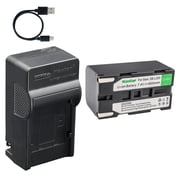 Kastar 1-Pack Battery and AC & USB-C Charger, Compatible with Samsung SB-L160 SB-L320 SB-L480 SB-L110A, for SC-L SC-W VM VP-L VP-W Series Camcorders