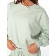thumbnail image 6 of Celebrity Pink Women's and Women's Plus Pullover Sweatshirt, Sizes XS-4X, 6 of 7