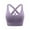 Purple, variant on HAPIMO Sports Bras for Women Workout Activewear Bra Stretch Elastic Solid Sleeveless Cold Shoulder Racerback Athletic Vest Running Padded Bralette Cozy Red S