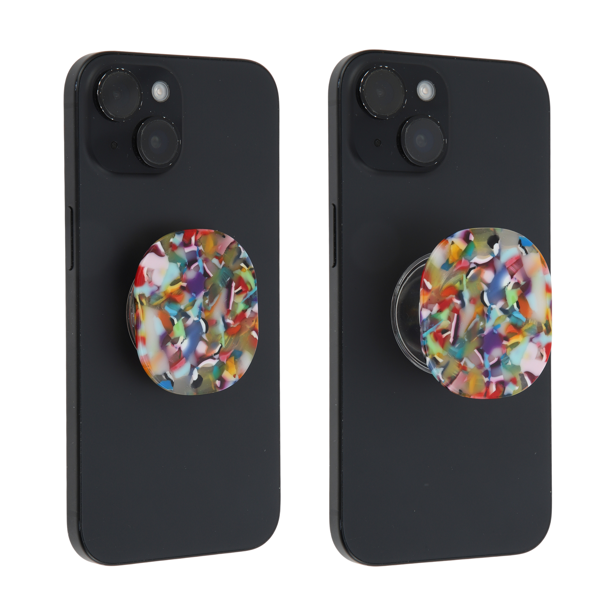 Unique Bargains Rendered Cube Phone Grip 1 Pc Multicolored