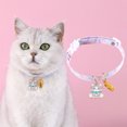 thumbnail image 3 of CSChome Pet Collar Pet Collar Fish Dog Bone Cartoon Pendant Two Layers Adjustable Cute Neck Strap Daily Collocation, 3 of 7