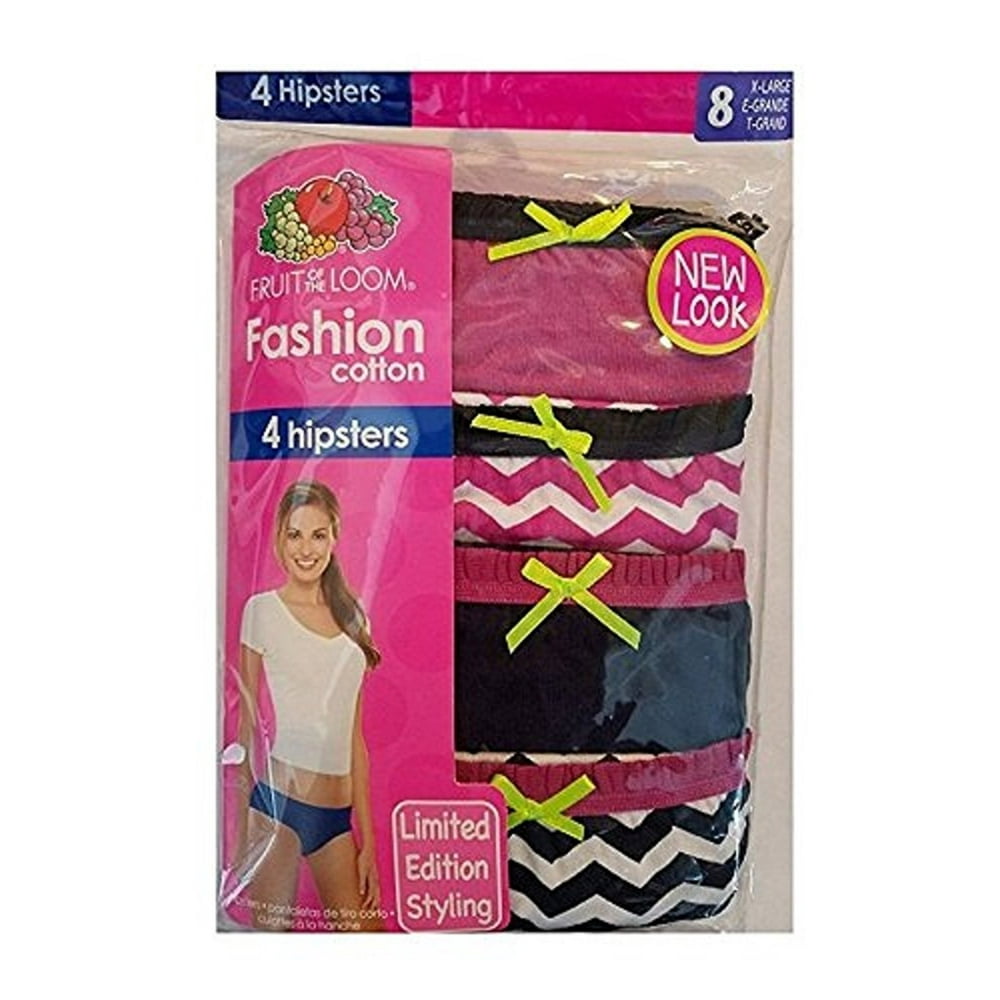 Fruit of the Loom FruitoftheLoomLadies4PackCottonFashion