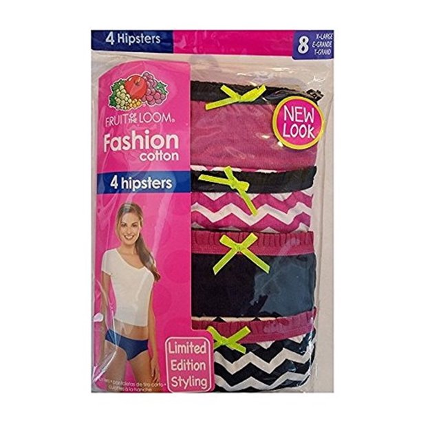 Fruit of the Loom FruitoftheLoomLadies4PackCottonFashion