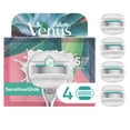 thumbnail image 1 of Venus SensitiveGlide Women’s Razor for Sensitive Skin, 4 Refill Razor Cartridges, Aloe Bloom Scented, 1 of 12