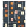 thumbnail image 6 of Yayeee Magnetic Dishwasher Cover for The Front Decoration Home Kitchen Machine Sticker Protector, Orange Checkered Pattern, 6 of 6