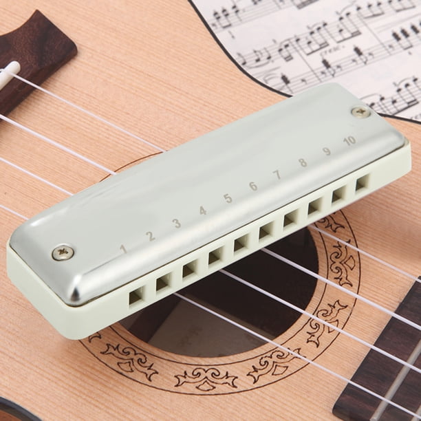 Armónica De Blues, Armónica De 10 Agujeros Blues Db Key Harp, Pequeña Y Portátil Para Principiantes Para Práctica Profesional