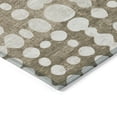 thumbnail image 4 of Addison Rugs Chantille Indoor/Outdoor Transitional Circles Taupe Washable Rectangle Rug, 8' x 10', 4 of 6