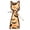 A001- Style A, variant on Title: Halloween Cat Decor, Spooky Wooden Table Centerpiece with Pumpkin, Ghost, Witch Hat & Bats for Farmhouse Fall Mantel Shelf Decor, Indoor Halloween Decorations for Cat