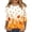 White, variant on Women's 3/4 Sleeve Tops - Maple Leaf Print Round Neck T Shirts, Casual Fall Tees & Blouses for Everyday Wear, 3/4 Sleeve T Shirts for Women