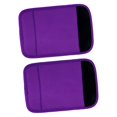 thumbnail image 2 of Cojín de apoyo, cojín para reposabrazos de silla, cojín para el cuello, acolchado suave, cojín para silla para viajes, lectura, hogar, hombres y niños Púrpura, 2 of 8