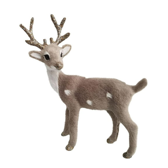 Fridja Christmas Table Decorations Christmas Supplies Sika Deer Decorations Mall Decorations Simulation Sika Deer Elk