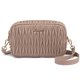 thumbnail image 1 of Bandolera LOVEVOOK acolchada de piel vegana, color camel claro, 1 of 9